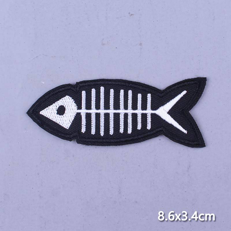 DIY Embroidery/Fusible Patch Iron On Patches For Clothing thermoadhesive patches On Clothes Space Patch Stripes Ironing Stickers - Quid Mart