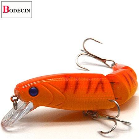 Multi Section Sea Bass Hard Fishing Lure 3D Fish Eyes 1PCS Crankbaits Minnow Fake Artificial Bait Suit For Fishing Carp Tackle - Quid Mart