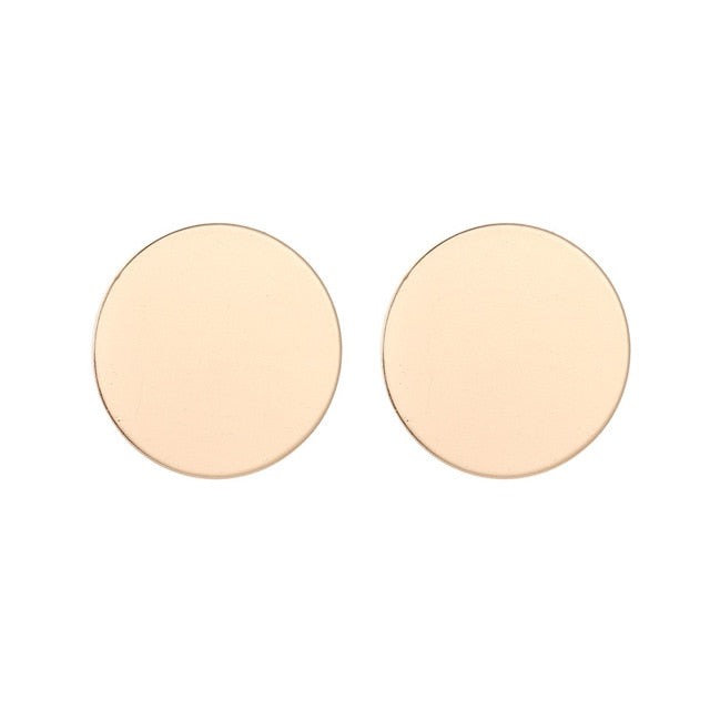 Fashion Statement Earrings 2019 Big Geometric Round Earrings For Women Hanging Dangle Earrings Drop Earing Modern Female Jewelry - Quid Mart