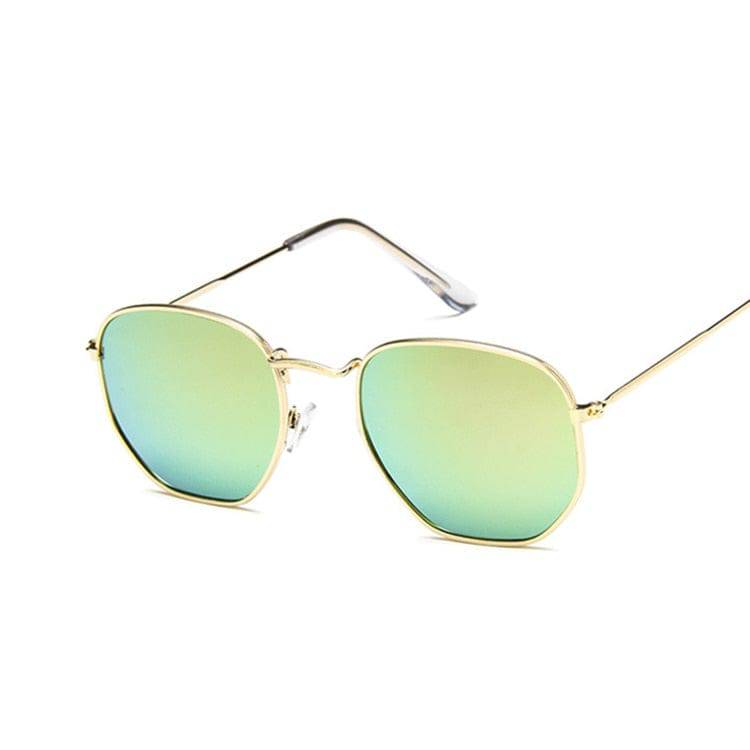 Brand Designer Retro Shield Sunglasses: Luxury Mirror Shades for Women - Quid Mart