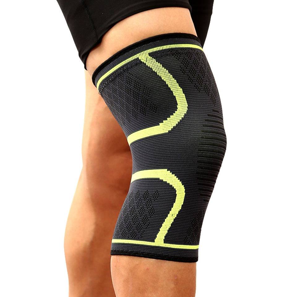 1PCS Fitness Running Cycling Knee Support Braces Elastic Nylon Sport Compression Knee Pad Sleeve for Basketball Volleyball - Quid Mart