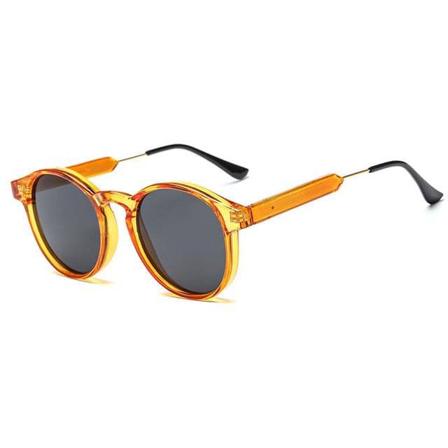 Transparent Retro Round Sunglasses: Brand Design, Unisex, Sun Shades - Quid Mart