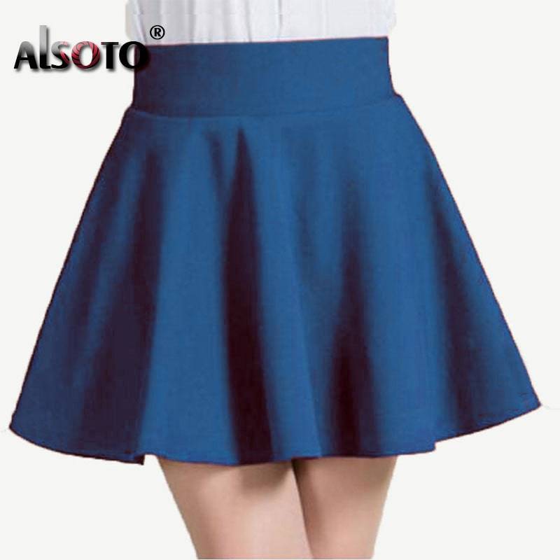 2023 Women's Sexy Mini Skirts: Winter & Summer Style, Elastic Waist - Quid Mart