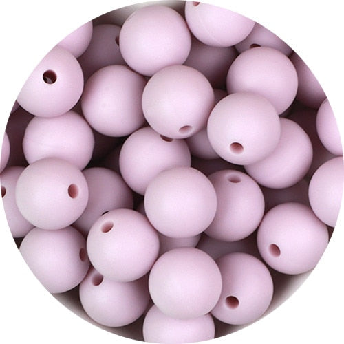 Round Silicone Beads - Safe, Soft, and Durable for Baby Teething - Quid Mart