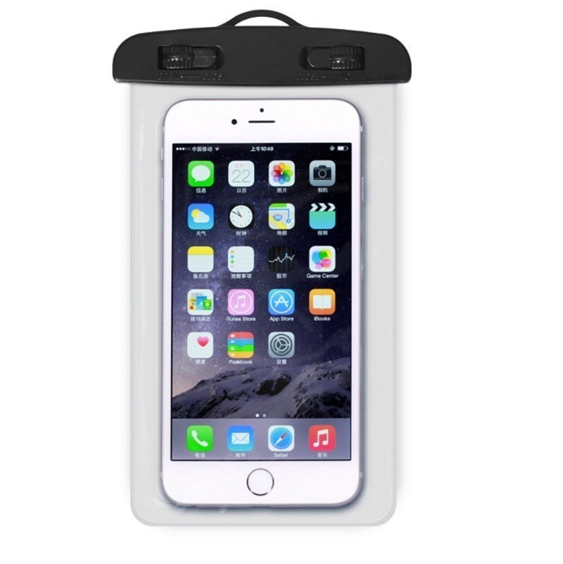 Waterproof Phone Bag for Swimming & Diving, Universal Fit, 105x175MM - Quid Mart