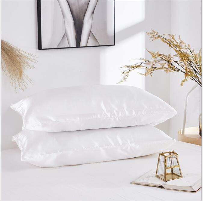 2PCS Black & White Solid Color Pillowcase - US Twin, Queen & King Size - Quid Mart