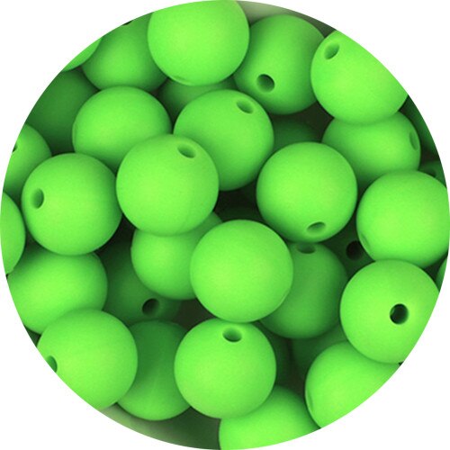 Round Silicone Beads - Safe, Soft, and Durable for Baby Teething - Quid Mart