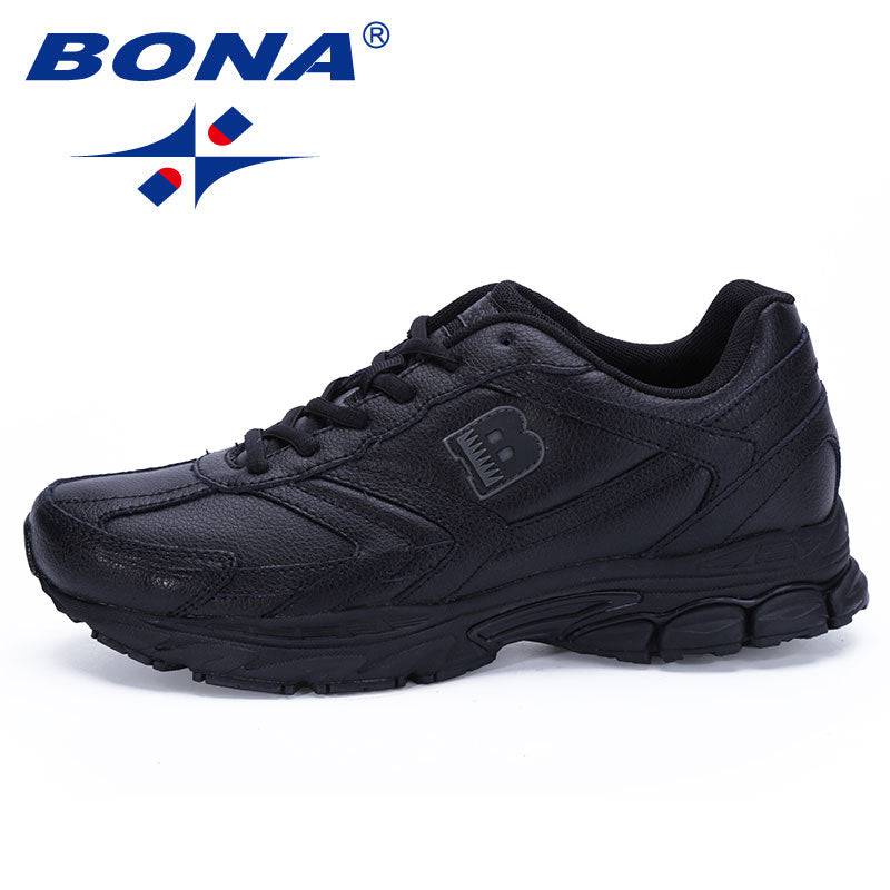 BONA New Arrival Classics Style Men Running Shoes Lace Up Sport Shoes Men Outdoor Jogging Walking Athletic Shoes Male For Retail - Quid Mart