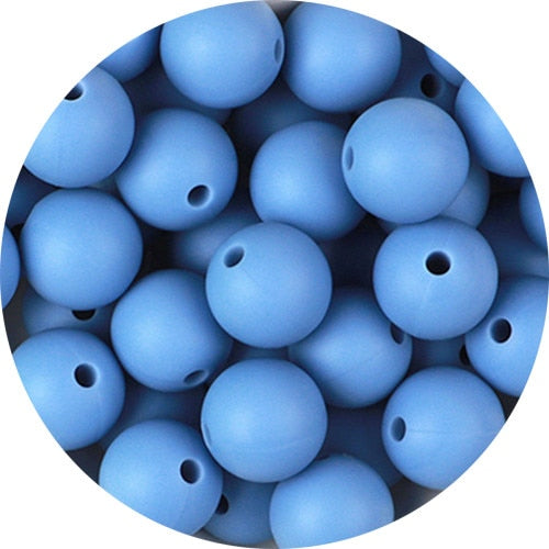 Round Silicone Beads - Safe, Soft, and Durable for Baby Teething - Quid Mart