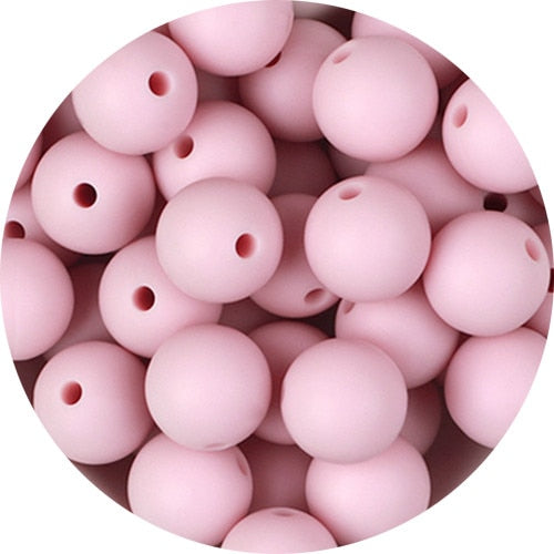 Round Silicone Beads - Safe, Soft, and Durable for Baby Teething - Quid Mart