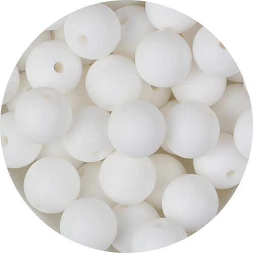 Round Silicone Beads - Safe, Soft, and Durable for Baby Teething - Quid Mart