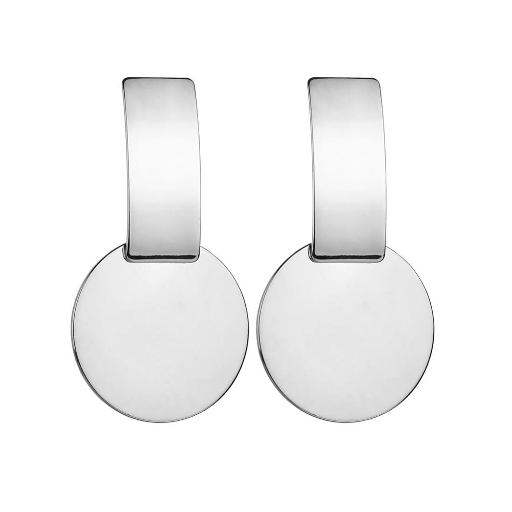 Fashion Statement Earrings 2019 Big Geometric Round Earrings For Women Hanging Dangle Earrings Drop Earing Modern Female Jewelry - Quid Mart