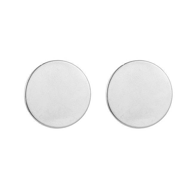 Big Geometric Round Statement Earrings - Modern Female Jewelry - Quid Mart