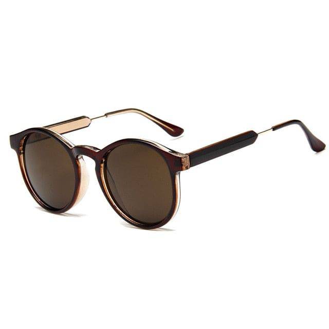 Transparent Retro Round Sunglasses: Brand Design, Unisex, Sun Shades - Quid Mart