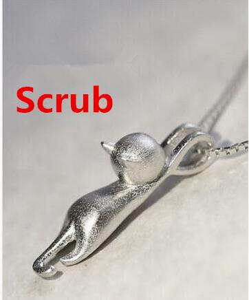 Silver Color  Necklaces Cats Pendants&amp;Necklaces Necklace Fine Jewelry Colar de Plata  VNS8006 - Quid Mart
