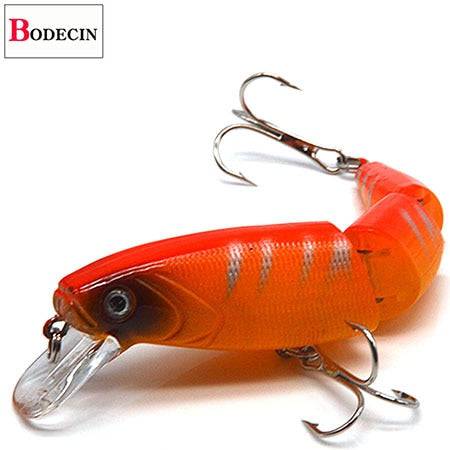 Multi Section Sea Bass Hard Fishing Lure 3D Fish Eyes 1PCS Crankbaits Minnow Fake Artificial Bait Suit For Fishing Carp Tackle - Quid Mart