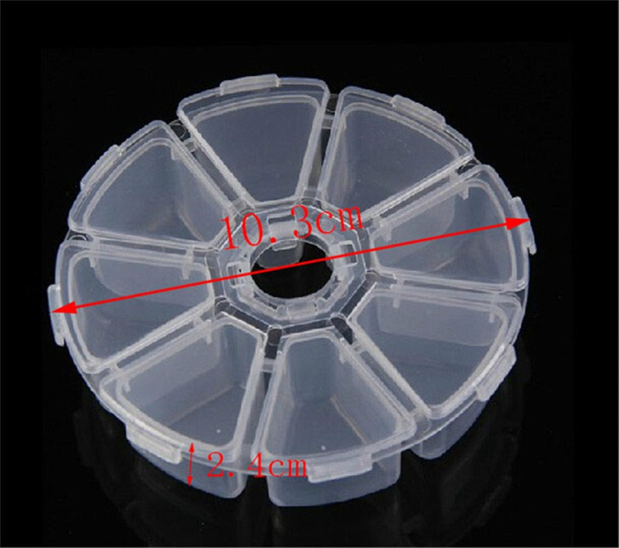 Plastic Jewelry Boxes Plastic Tool Box Adjustable Craft Organizer Storage Beads Bracelet Jewelry Boxes Packaging Wholesale - Quid Mart