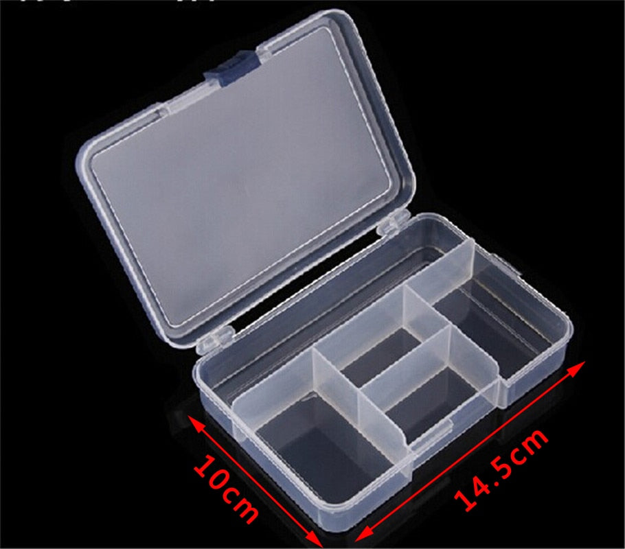 Plastic Jewelry Boxes Plastic Tool Box Adjustable Craft Organizer Storage Beads Bracelet Jewelry Boxes Packaging Wholesale - Quid Mart