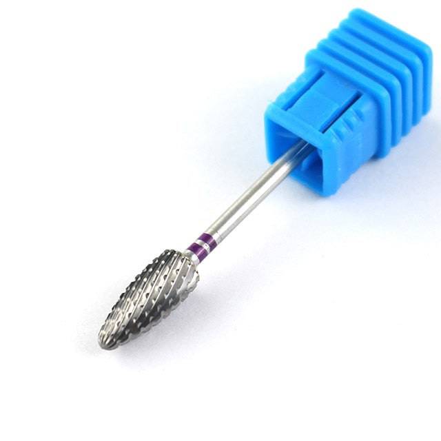 Tungsten Carbide Nail Drill Bit Milling Cutter Eletric Manicure Machine Equipment Cuticle Clean Burr Pedicure Accessories Tools - Quid Mart