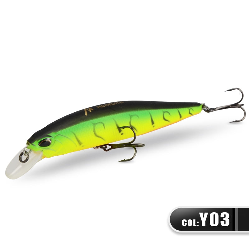 MEREDITH JERK MINNOW 100F 14g  Floating Wobbler Fishing Lure 24Color Minnow Lure Hard Bait Quality Professional Depth0.8-1.0m - Quid Mart