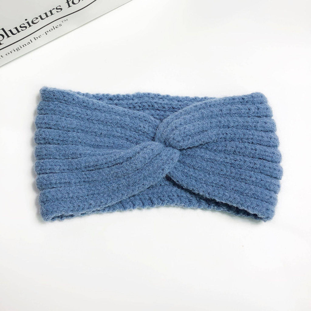 Woolen Knit Winter Headband for Women - Cozy Hair Accessory - Quid Mart