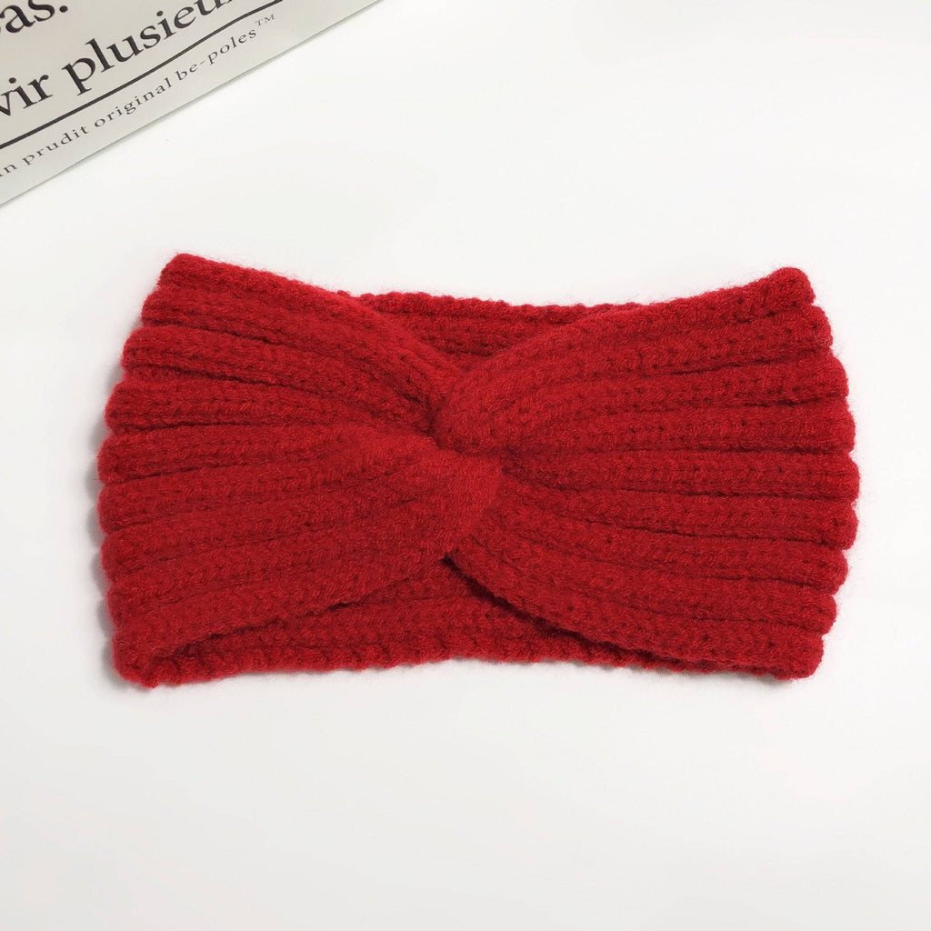 Woolen Knit Winter Headband for Women - Cozy Hair Accessory - Quid Mart