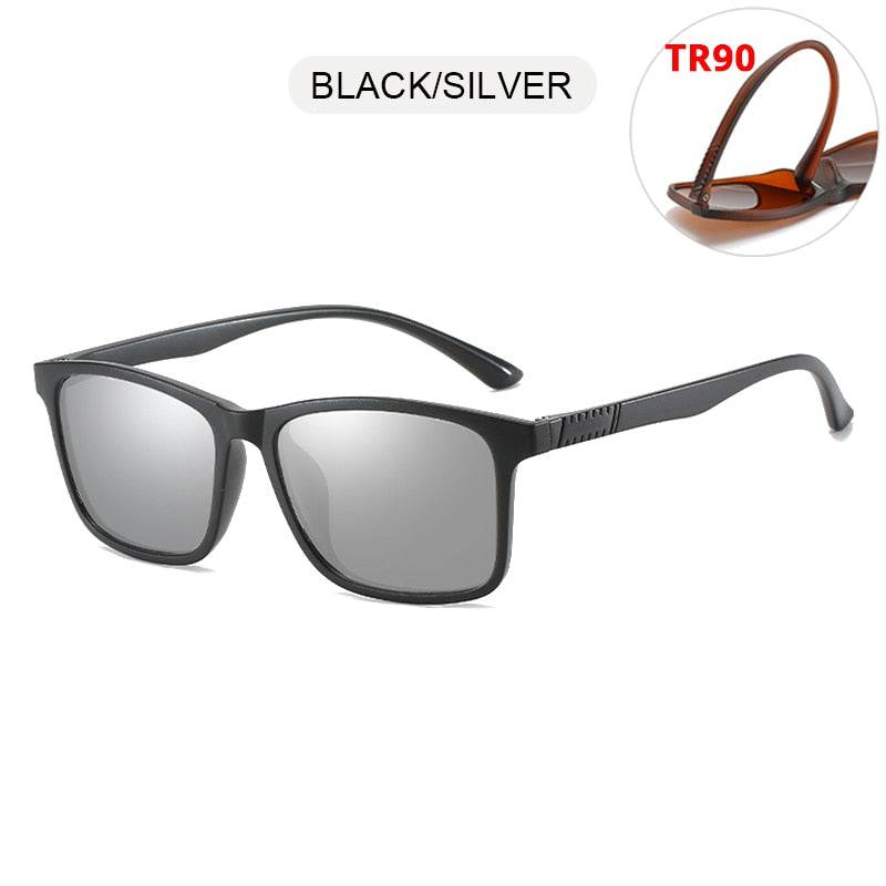 FUQIAN TR90 Square Polarized Sunglasses: Lightweight, High-Quality - Quid Mart