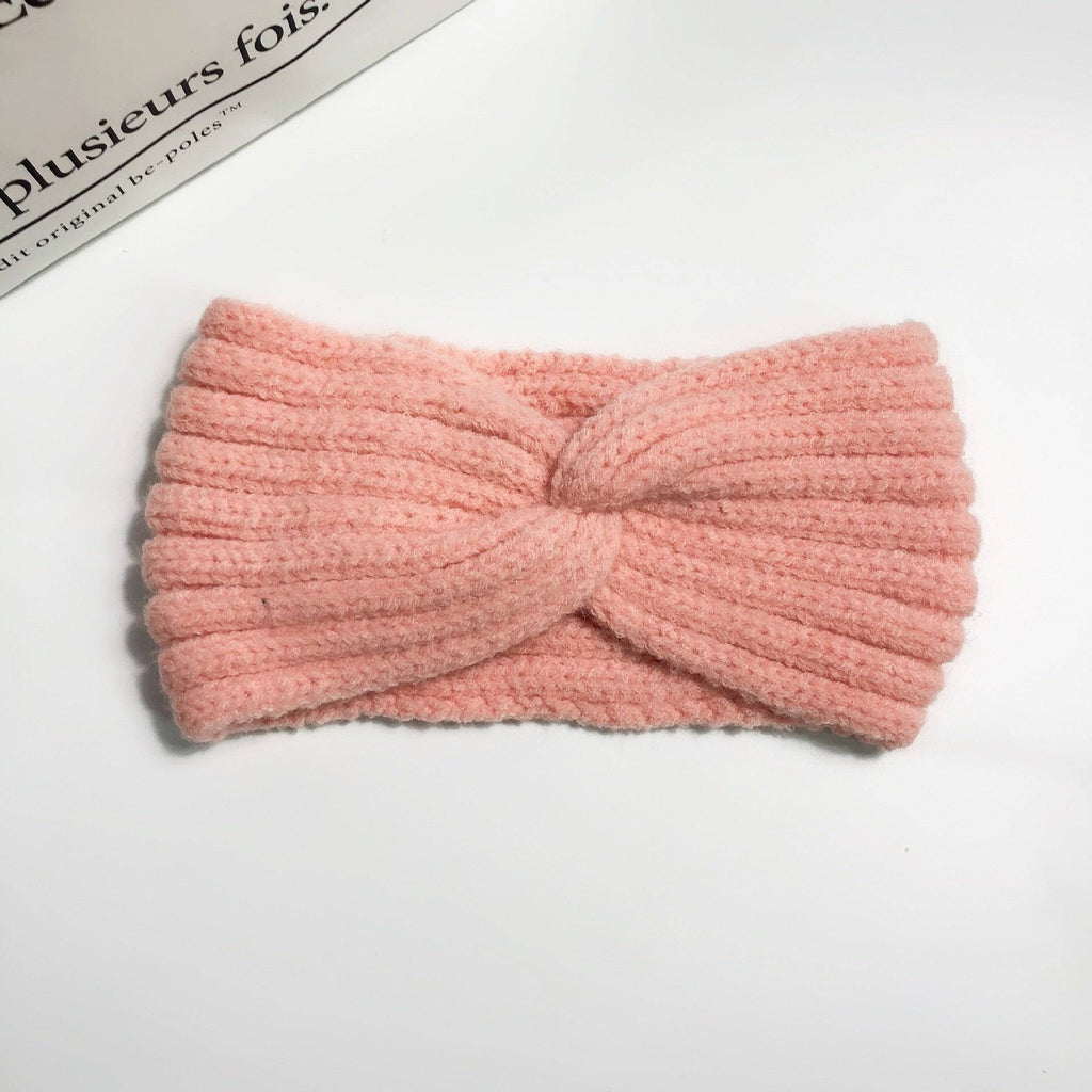 Woolen Knit Winter Headband for Women - Cozy Hair Accessory - Quid Mart