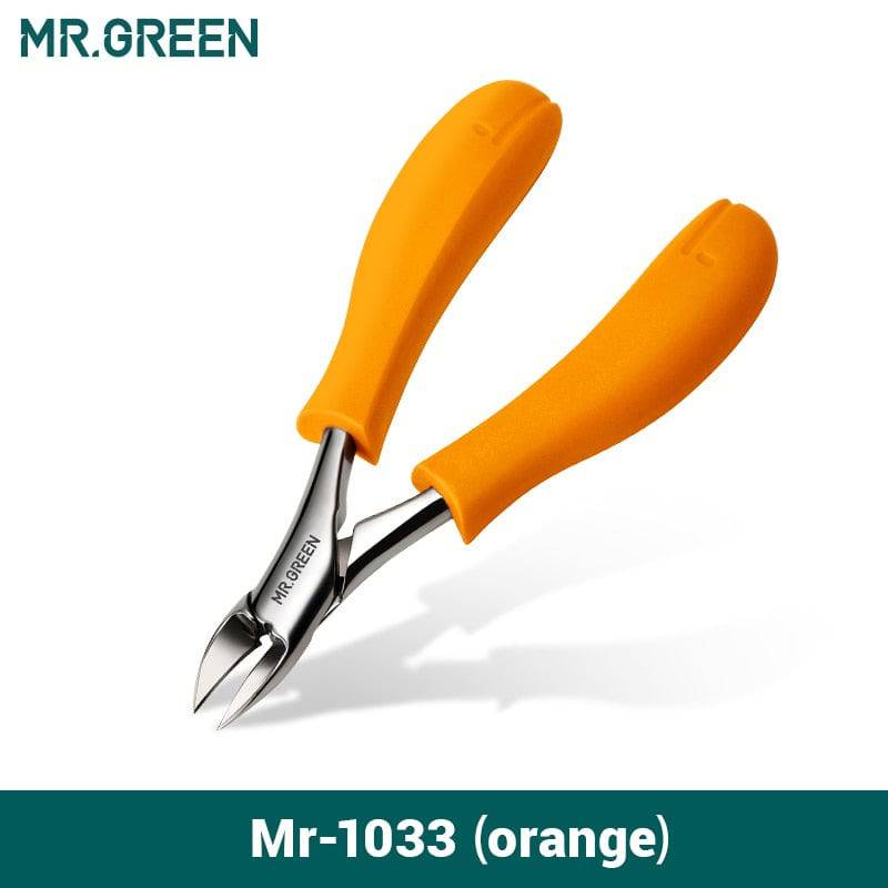 MR.GREEN Nail Clippers Toenail Cutters Pedicure Manicure Tools Anti-Splash Ingrown Paronychia Professional Correction Tool Sets - Quid Mart