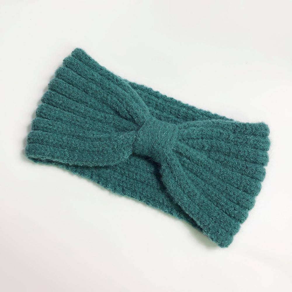 Woolen Knit Winter Headband for Women - Cozy Hair Accessory - Quid Mart