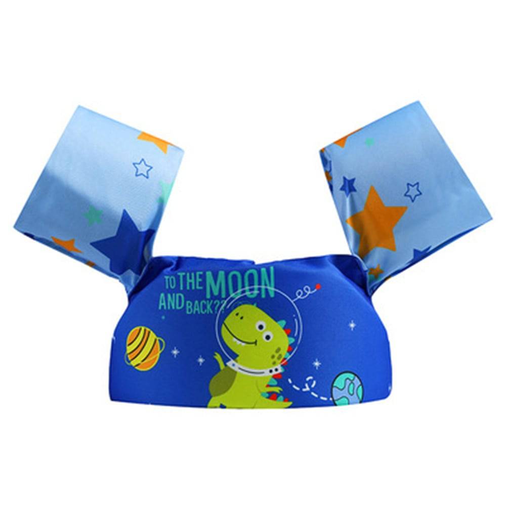 Baby Float Cartoon Arm Sleeve Life Jacket Swimsuit Foam Safety Swimming Training Floating Pool Float Swimming Ring puddle jumper - Quid Mart