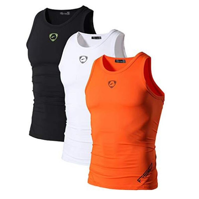 Jeansian 3-Pack Men's Sport Tank Tops for Running and Fitness - Quid Mart