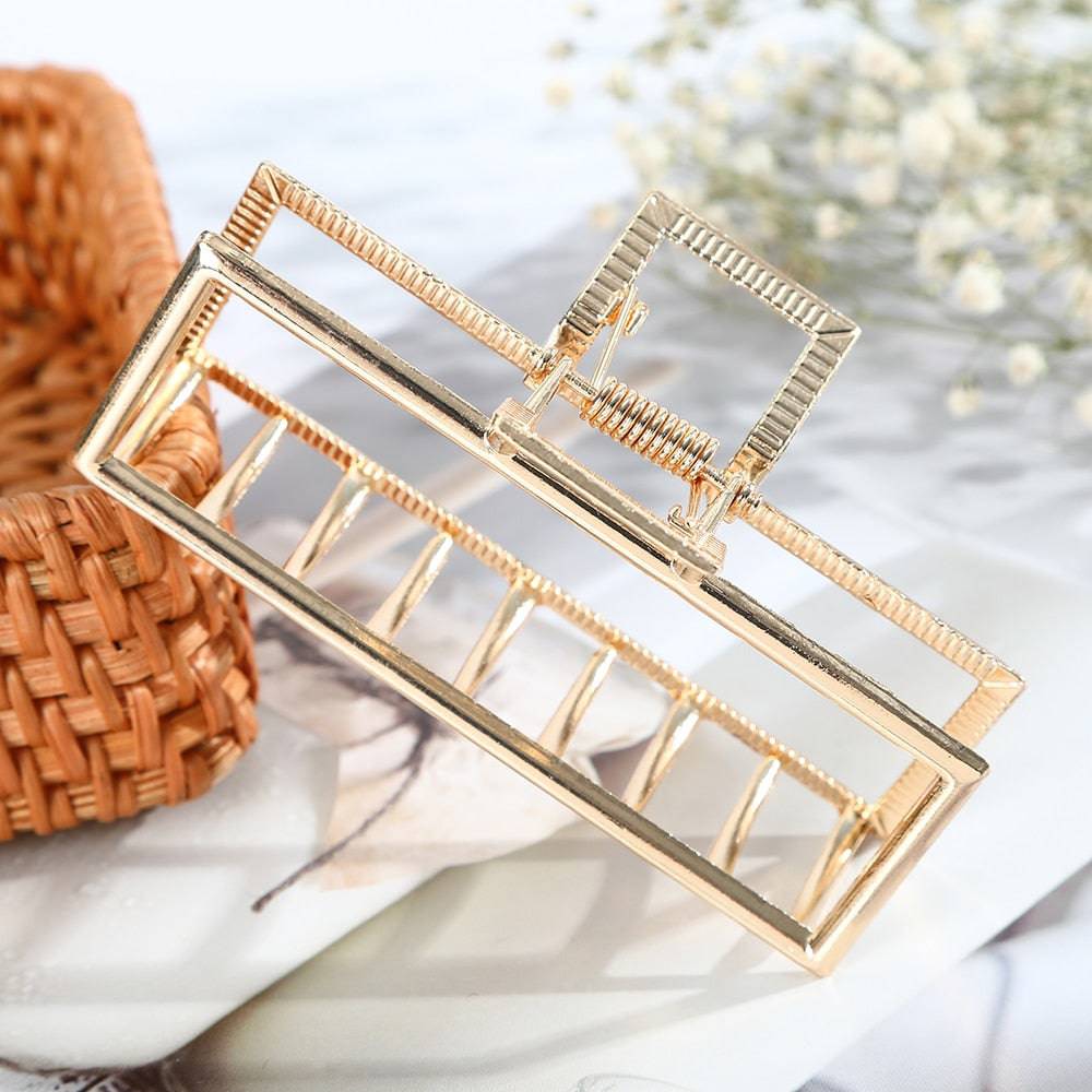 Acrylic Barrette Hair Clip for Women - Stylish Hair Accessory - Quid Mart