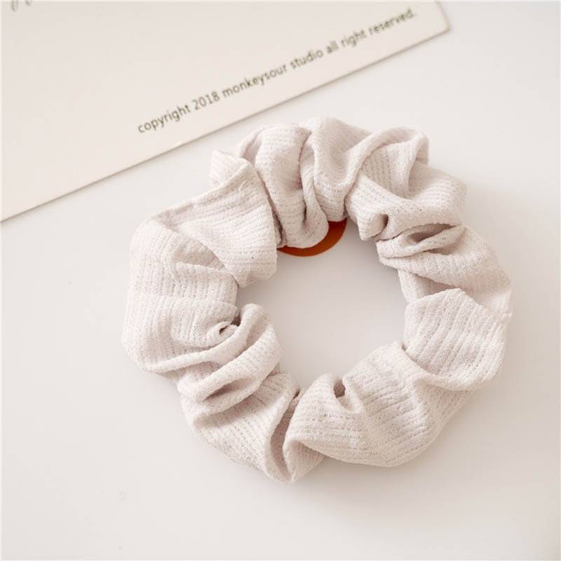 Silk Scrunchie Handmade Hair Band - Multicolor Accessory - Quid Mart