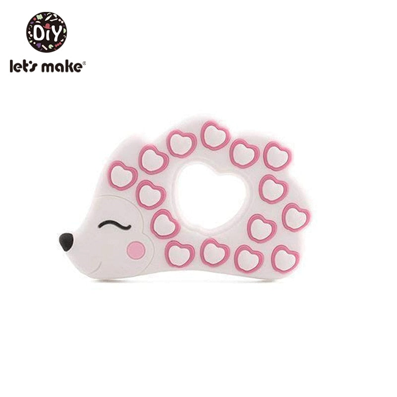 Silicone Teether - Cartoon Animals - Food Grade - DIY Teething Toy - Quid Mart