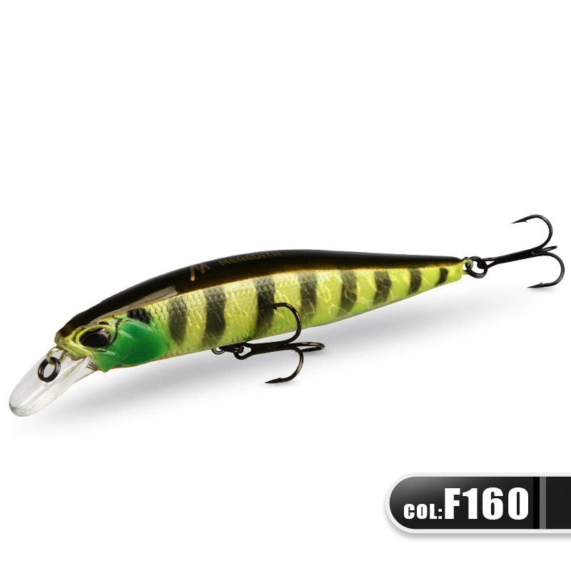 MEREDITH JERK MINNOW 100F 14g  Floating Wobbler Fishing Lure 24Color Minnow Lure Hard Bait Quality Professional Depth0.8-1.0m - Quid Mart