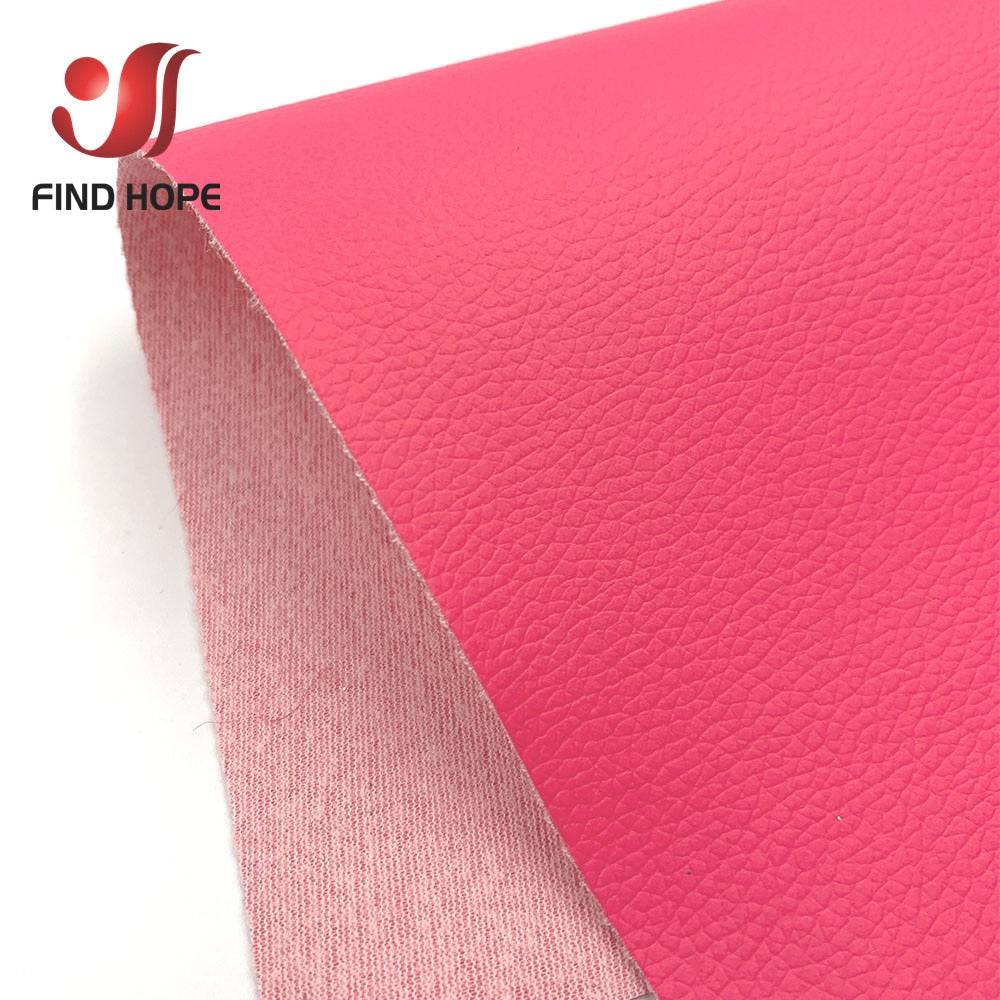 Litchi PU Leather Vinyl Fabric Faux Leatherette For Earring Sewing Clothing DIY Bow Decor Waterproof Handmade Material Roll - Quid Mart