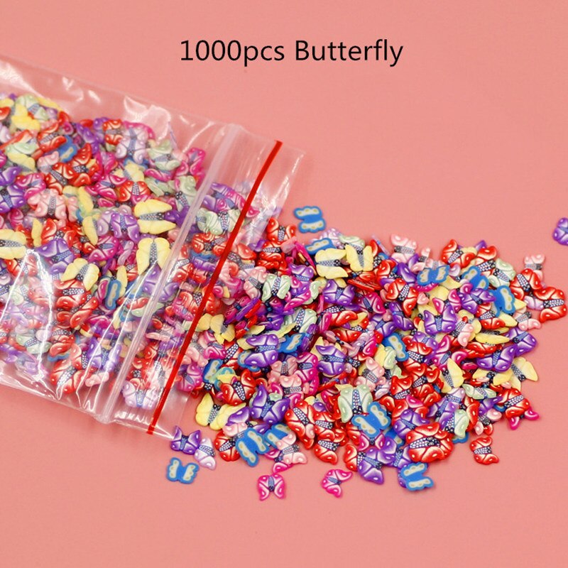 1000Pcs Mixed Animal Fruit Nail Art Resin Cake Heart UV Resin Epoxy Mold Filler For Diy Jewelry Making Tools - Quid Mart