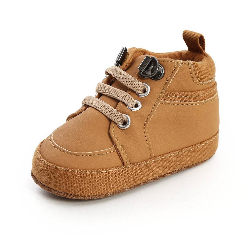 Baby Boy Newborn Toddler Shoes: Casual, Comfortable PU Leather Moccasins - Quid Mart