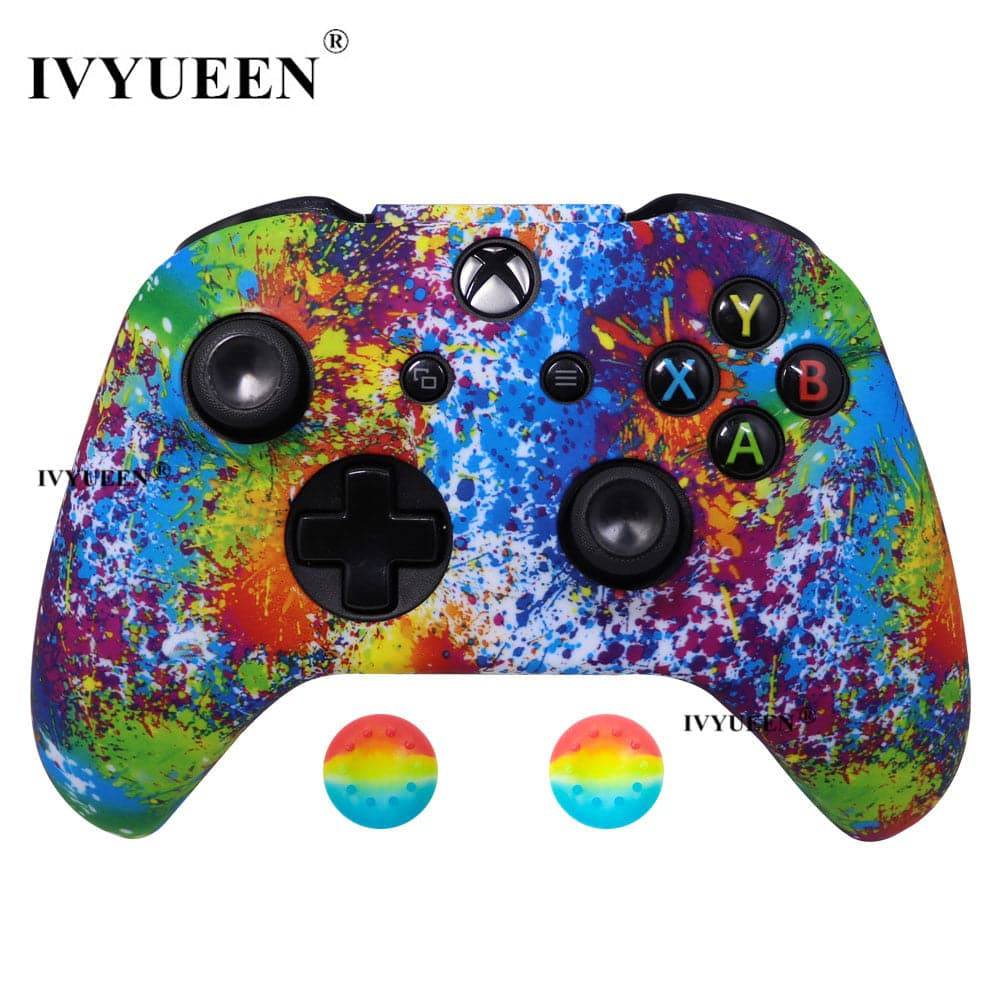 IVYUEEN Xbox One X S Controller Camo Skin Case - Protect, Customize, Grip - Quid Mart