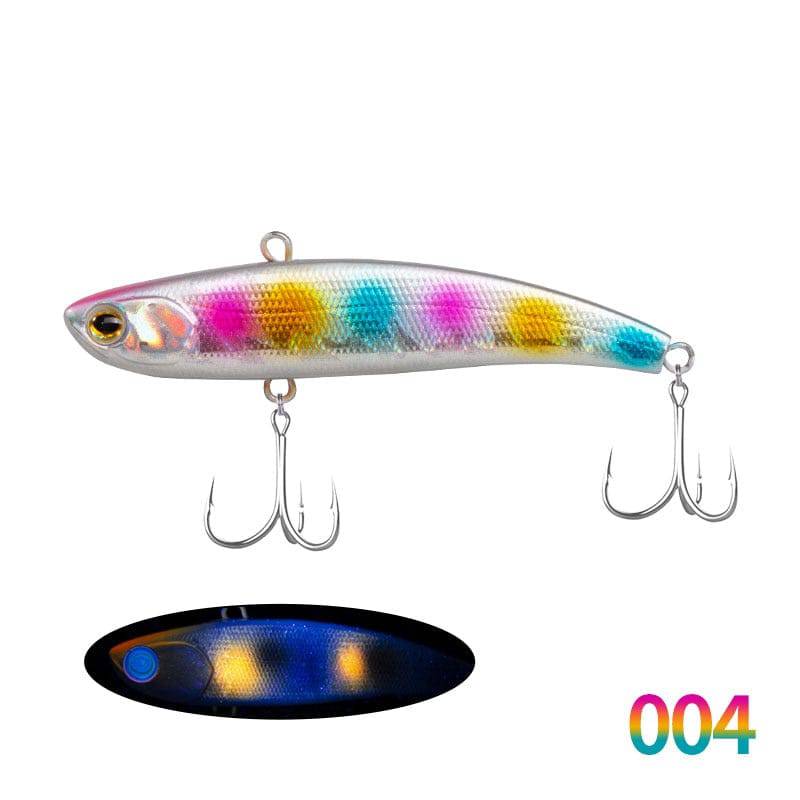 D1 VIB Fishing Lures 80mm 17g Long Casting Rattlin Hard Bait Sinking Artificial Vibration Bait For Bass Pike Fishing Tackle - Quid Mart