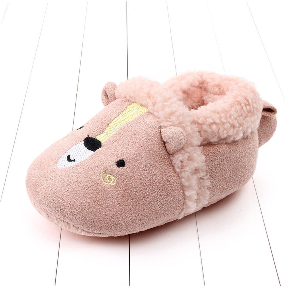 Adorable Infant Slippers - Cute, Cartoon, Anti-slip Crib Shoes - Quid Mart