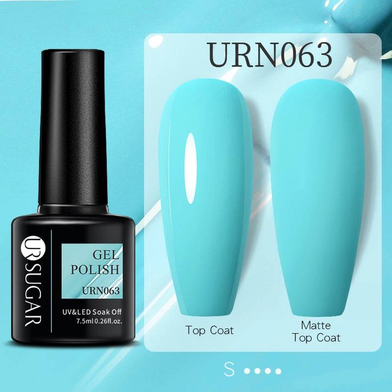 UR SUGAR Sparkling Gel Nail Polish Reflective Glitter Nail Gel Semi Permanent Nail Art Varnish For Manicures Need Base Top Coat - Quid Mart