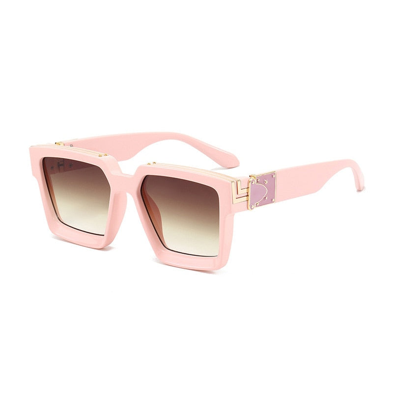 Retro Square Sunglasses: SHAUNA Brand, Stylish Summer Shades UV400 - Quid Mart