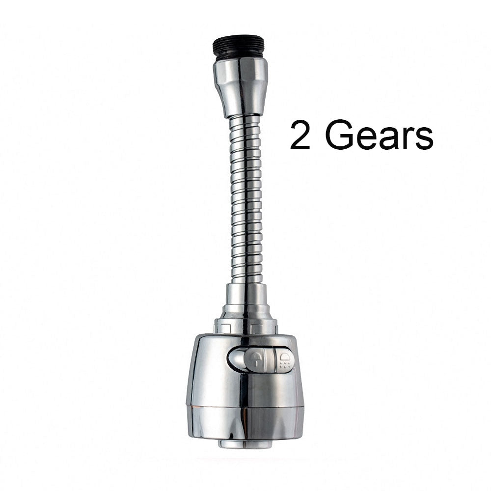 Water Saving Kitchen Faucet Nozzle with 360° Rotating Head - Quid Mart