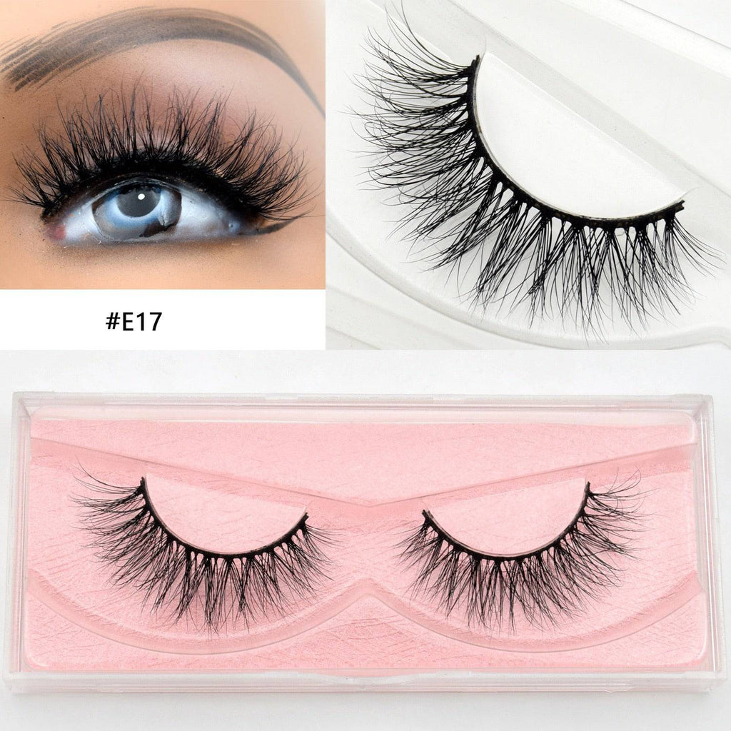 Visofree Mink Lashes 3D Mink Eyelashes 100% Cruelty free Lashes Handmade Reusable Natural Eyelashes Popular False Lashes Makeup - Quid Mart