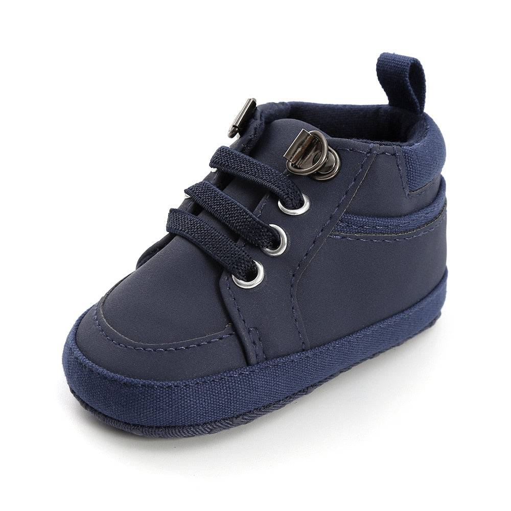 Baby Boy Newborn Toddler Shoes: Casual, Comfortable PU Leather Moccasins - Quid Mart