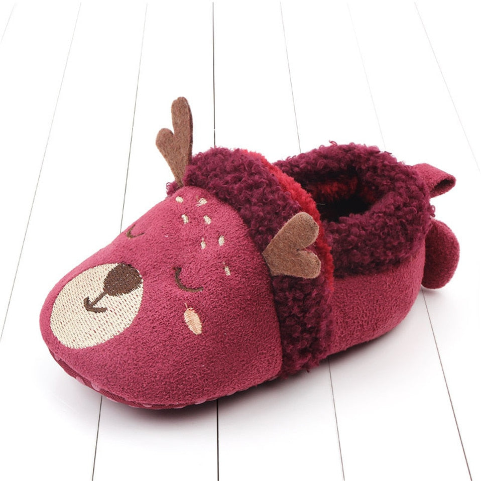 Adorable Infant Slippers - Cute, Cartoon, Anti-slip Crib Shoes - Quid Mart