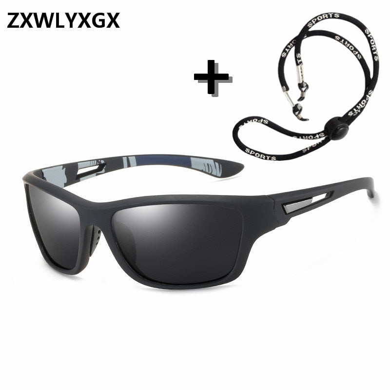 Classic Square Polarized Sunglasses - UV400 for Men & Women, Sports - Quid Mart