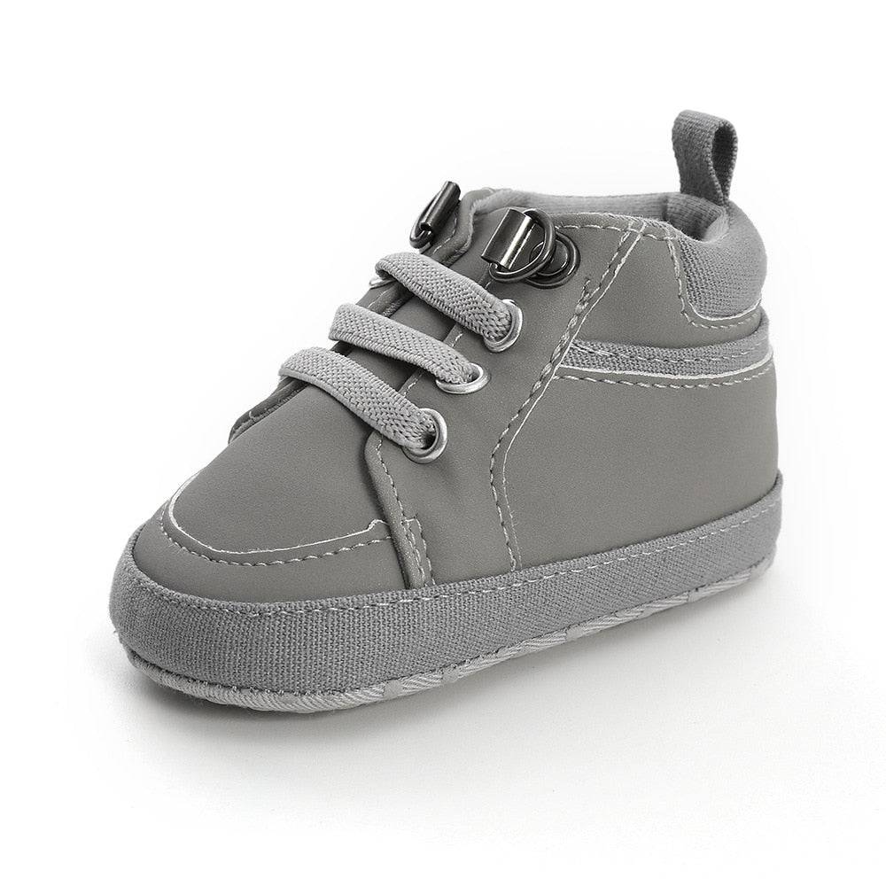 Baby Boy Newborn Toddler Shoes: Casual, Comfortable PU Leather Moccasins - Quid Mart